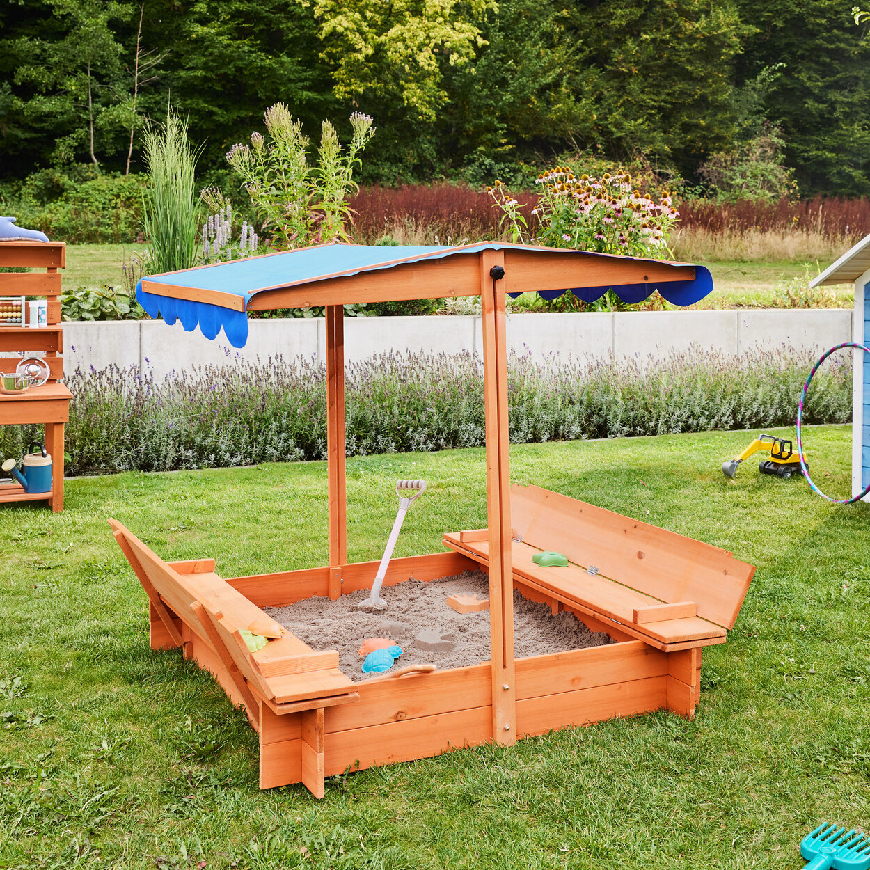 Home Deluxe Sandkasten Buddelkiste ALDI