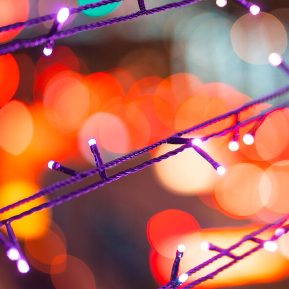 Smart-Home-Lichterkette, warmweiß, 40 LEDs