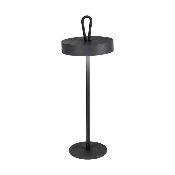 LED-Akku-Tischlampe ELLA, schwarz
