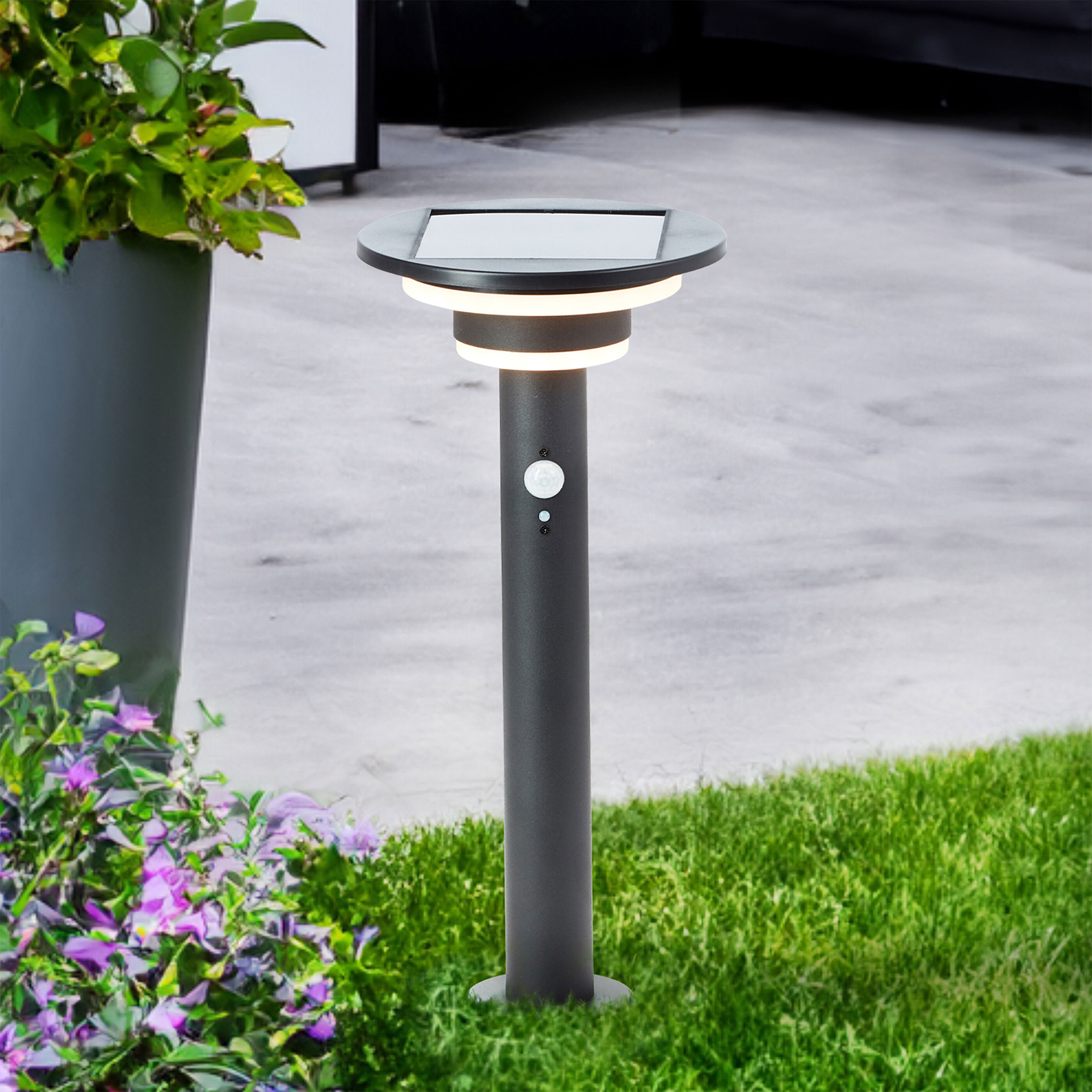 Brilliant LEDSolarWegeleuchte Garvina mit Bewegungsmelder ALDI