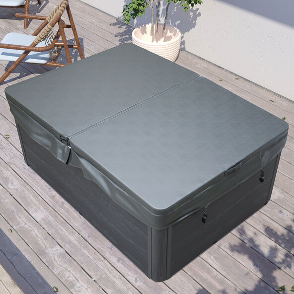 Outdoor Whirlpool WHITE MARBLE, 2 Liegeflächen