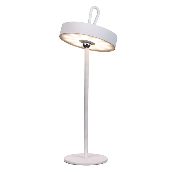 LED-Akku-Tischlampe ELLA, weiß
