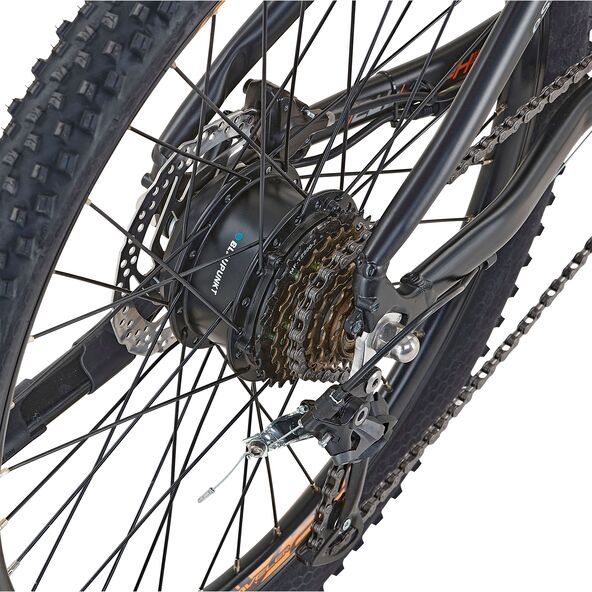 24“ E-Mountainbike Graveler, mit Hinterradmotor