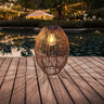 LED-Solarleuchte Korbinian, 34 x 19,5 cm