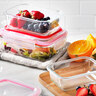 Food Container, rechteckig, 6er Set