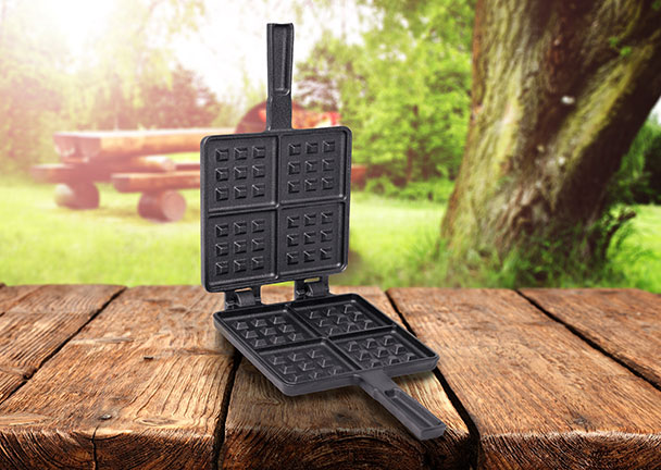 Waffeleisen aus Gusseisen Waffeleisen aus Gusseisen