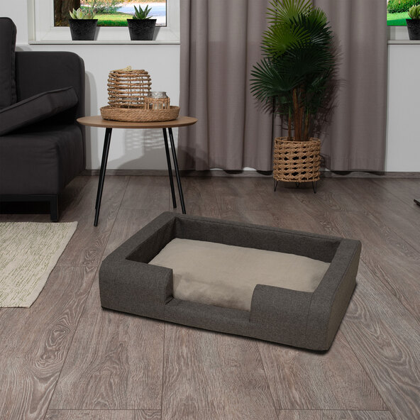 Premium-Heimtierbett BALOU, 93 x 66 x 20 cm