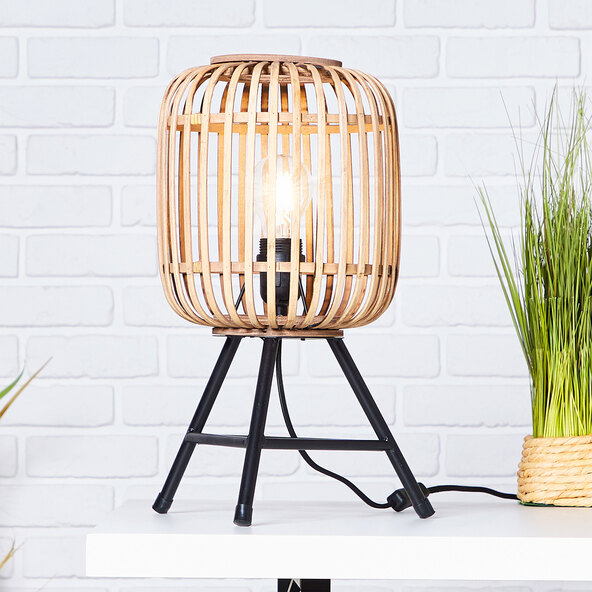 Brillant Tischleuchte Woodrow | ALDI ONLINESHOP | Tischlampen