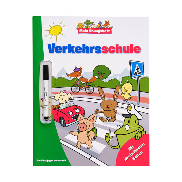 Übungsbücher Verkehrsschule & Lern die Uhr