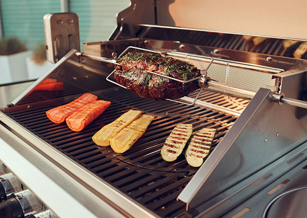 Grillspieß für Gasgrill Kansas 3