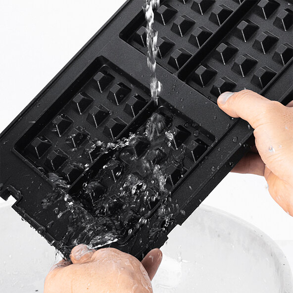 Waffelplatten für den Kontaktgrill