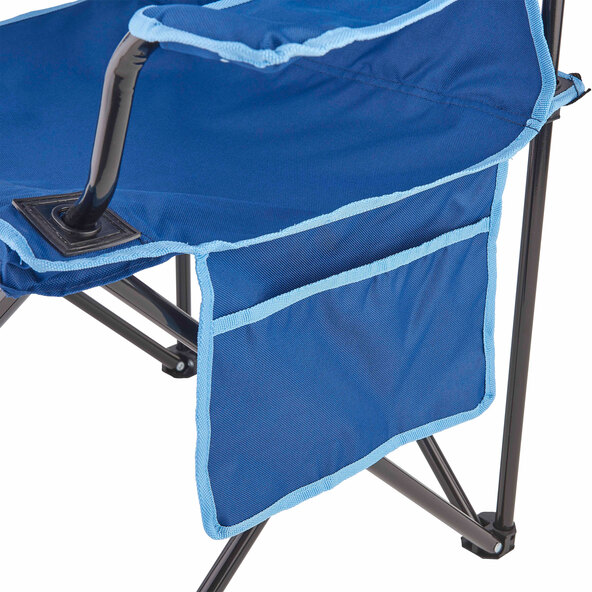 Faltbarer Campingstuhl, blau