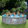 Elite Frame Pool, Stone, Ø 427 cm