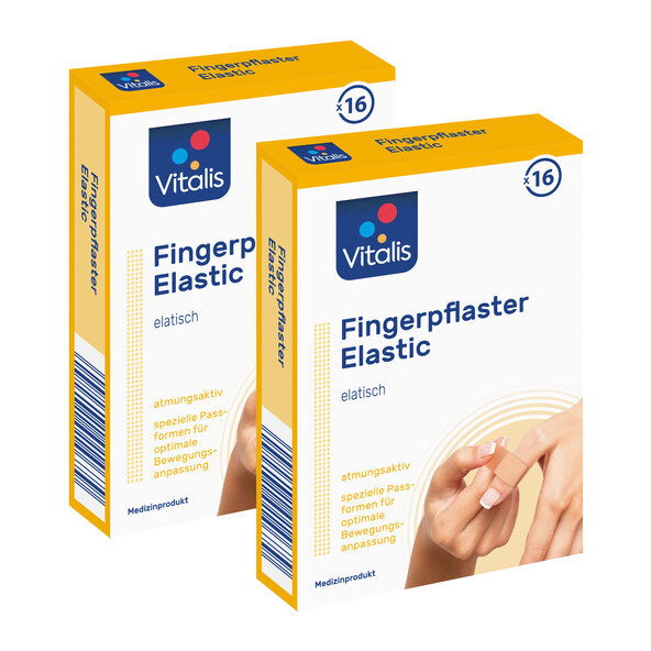 Fingerpflaster, Elastic, 2er Set