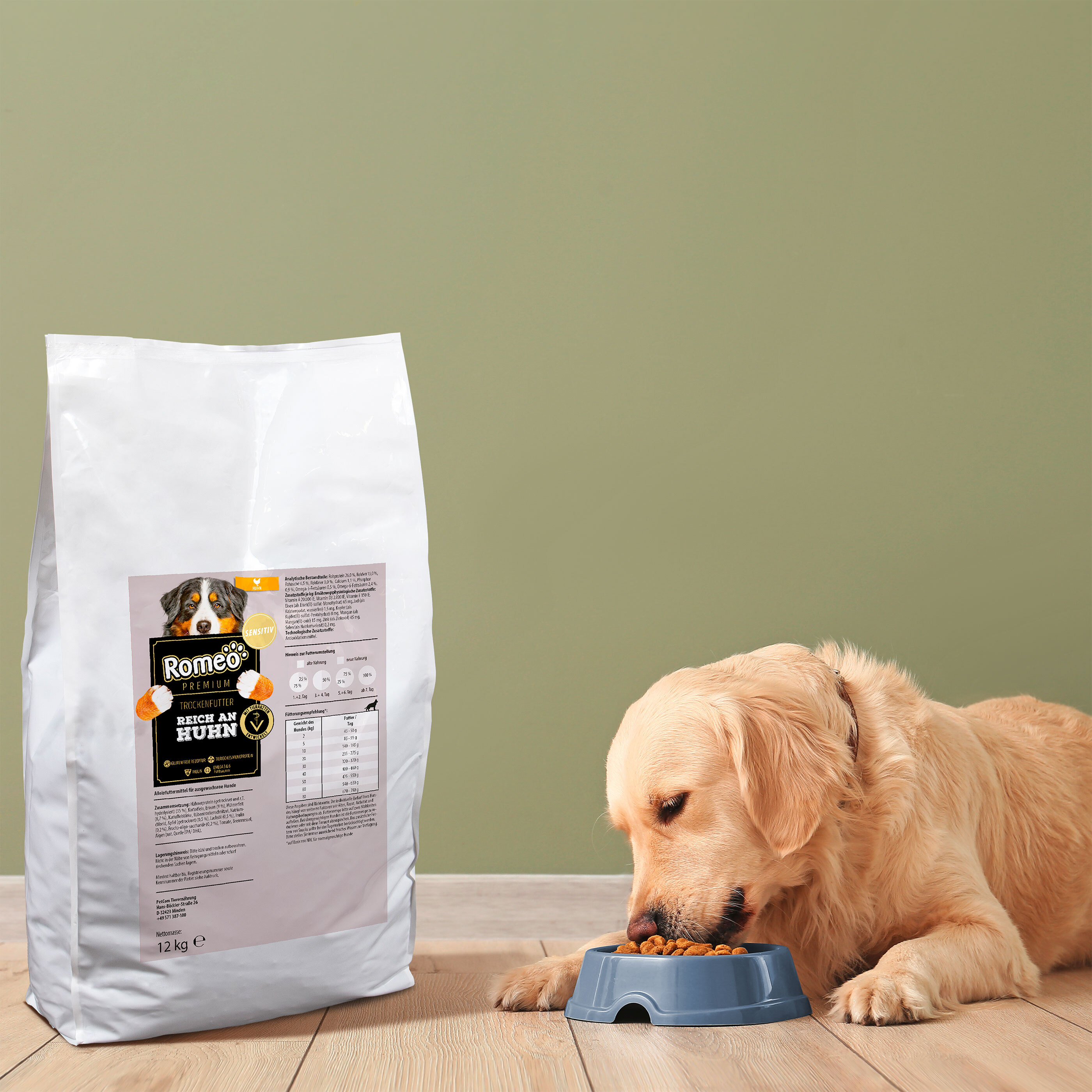 Romeo PremiumHundeTrockenfutter ALDI