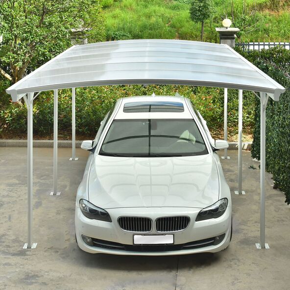 Carport Falo, weiß