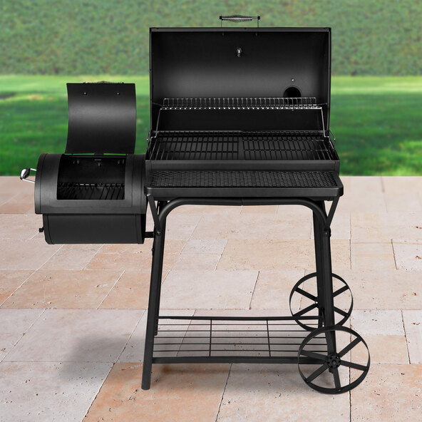 Meateor Smoker, Holzkohle-Grillwagen | ALDI ONLINESHOP