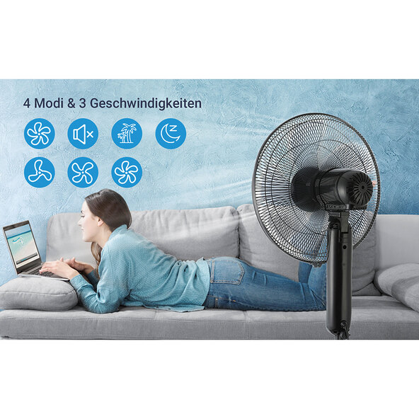 Standventilator FS40-15FR, mit Fernbedienung