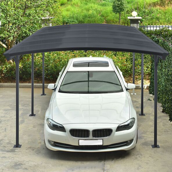 Carport Falo, grau