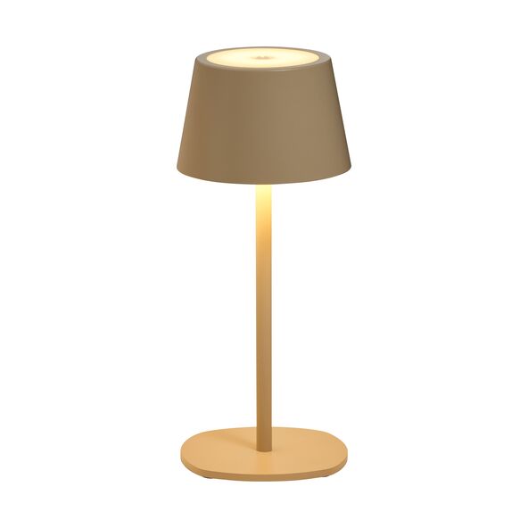 3 in 1 LED-Akku-Tischleuchte, beige