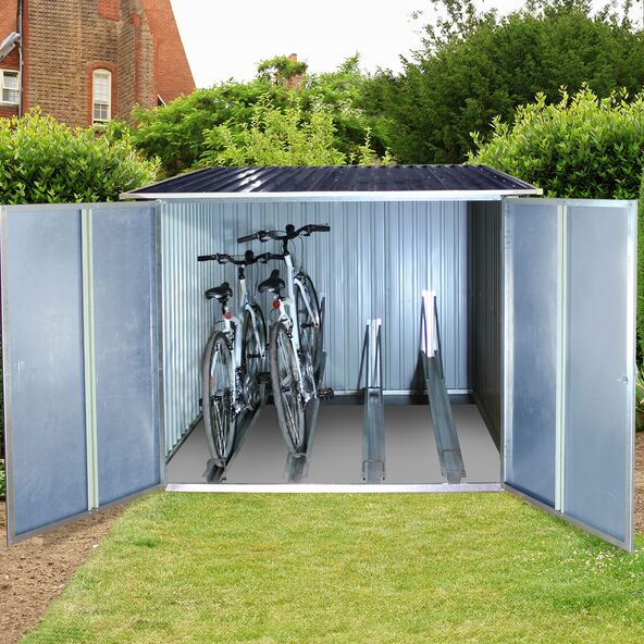 Fahrradbox für bis zu 4 Fahrräder