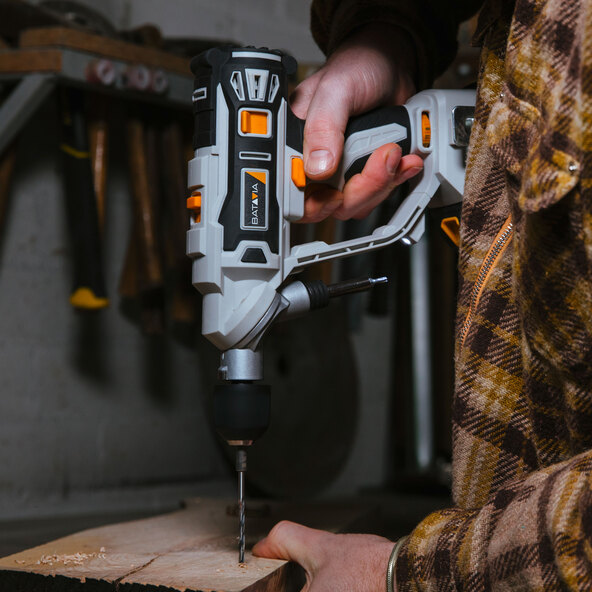 Twin Drill 18-V-Akku-Bohrschrauber-Set