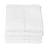 Frottier-Serie Hotel Handtuch, 4er Set, weiß