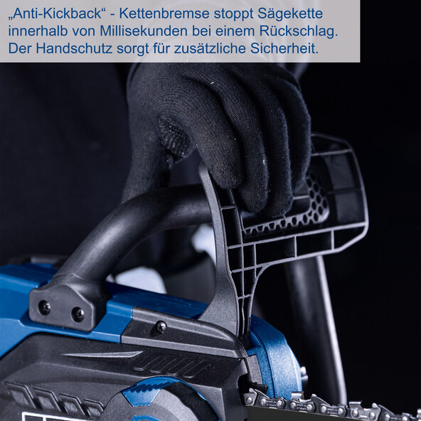 Akku-Kettensäge C-CS254-X mit Akku und Ladegerät