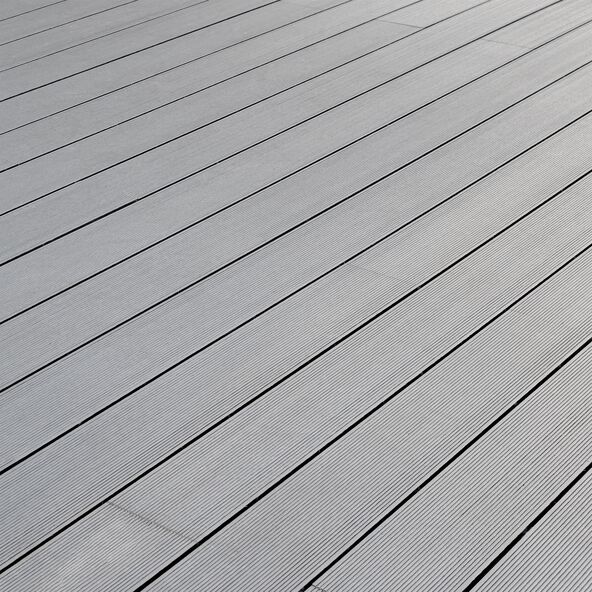 WPC-Terrassendielen SAMANA, 6 m², hellgrau