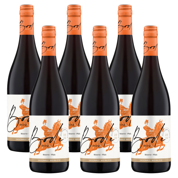 Rotweincuvée, 6 Flaschen à 0,75 l