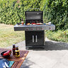 Triton 4.1 coaL Gas- und Holzkohlegrill