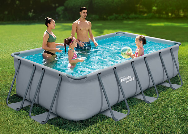 Elite Frame Pool, rechteckig, 400 x 200 x 100 cm