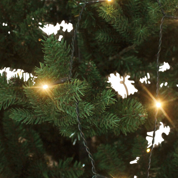 Smart-Home Tannenbaum-Lichterkette, 300 LEDs, warmweiß