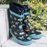 Kinder-Regenstiefel, navy, Größe 28