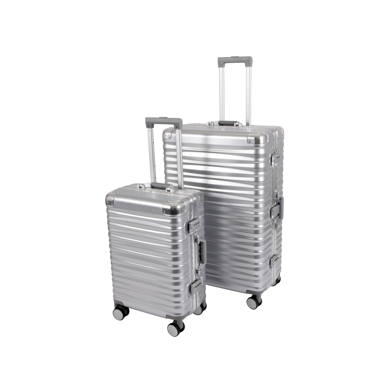 Koffer2erSet mit AluminiumRahmen ALDI