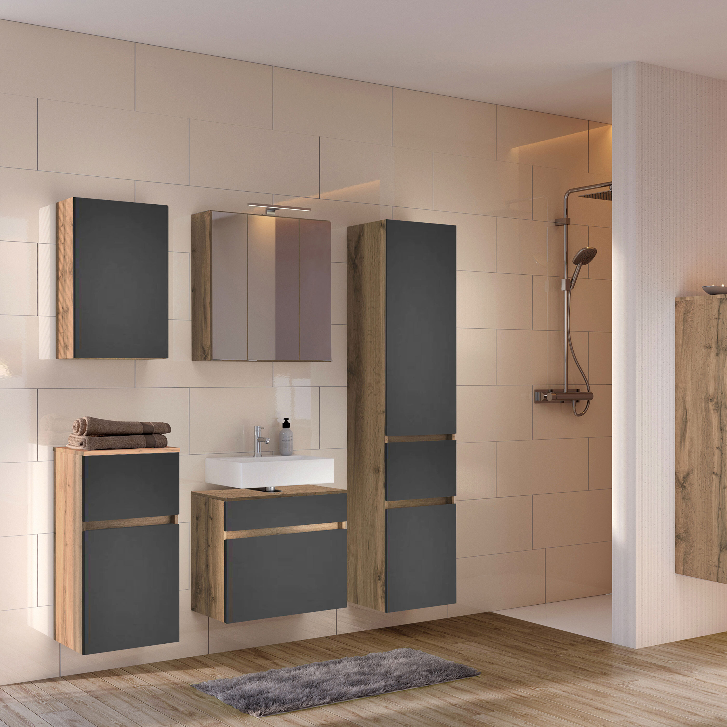 HELD MÖBEL Unterbeckenschrank, 60 cm ALDI