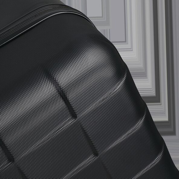 Hartschalenkoffer-Set Exopack, schwarz