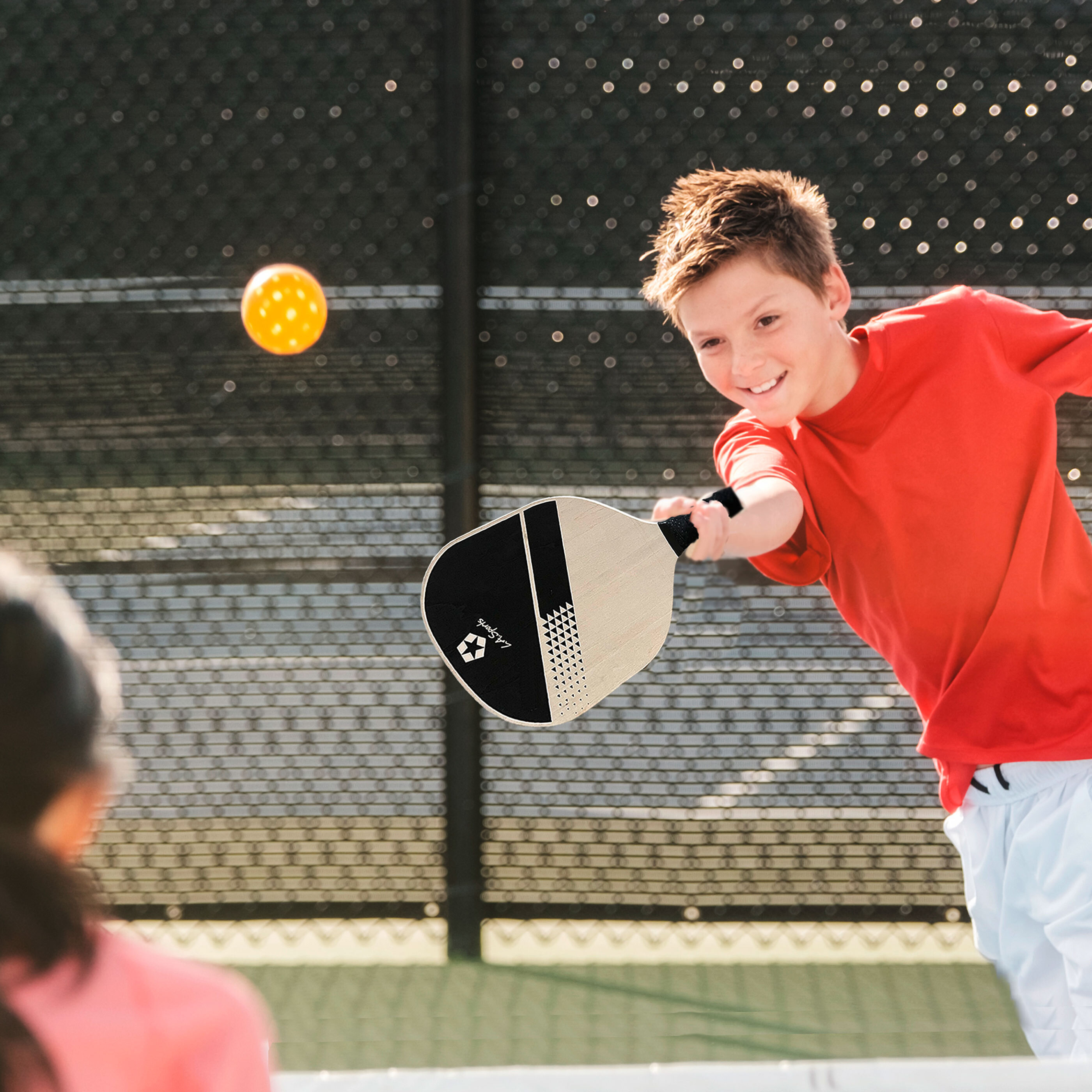 LA Sports Paddel/PickleballSet mit Netz ALDI