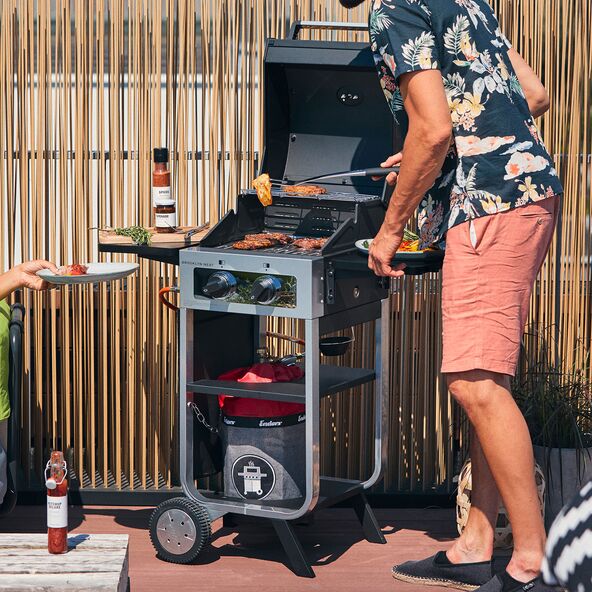 Gasgrill Brooklyn Next 2, inkl. Wetterschutzhülle