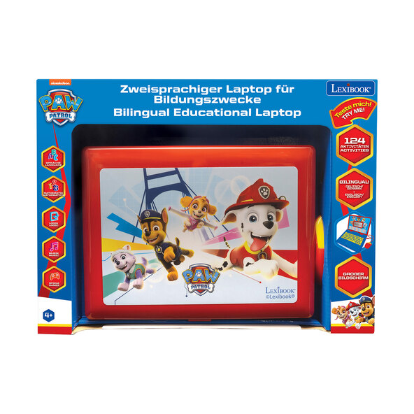 Lernlaptop Paw Patrol, zweisprachig