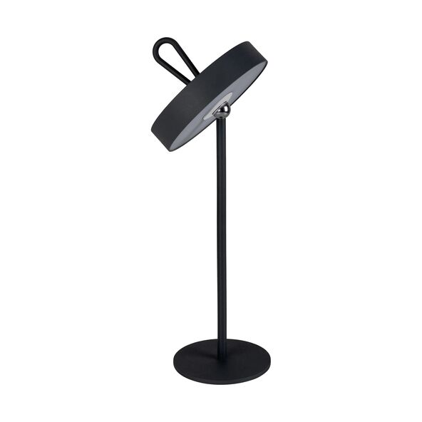 LED-Akku-Tischlampe ELLA, schwarz