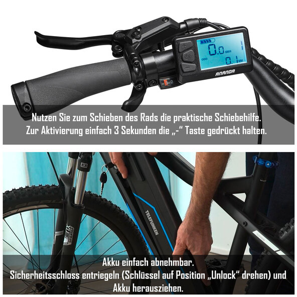 Trekking E-Bike Expedition XC940, kreide