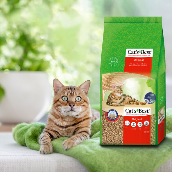 Cat's Best Original-Katzenstreu, 40 l