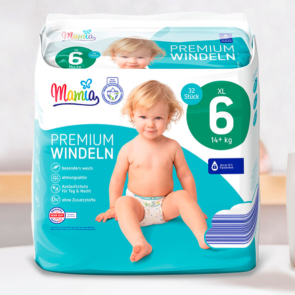 Windeln XL, 4 x 32 Stück