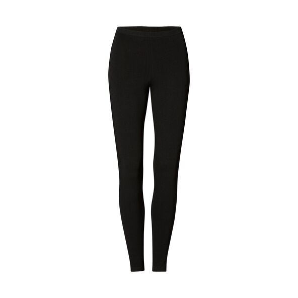 Leggings, lang, 2er Set, schwarz, 48/50