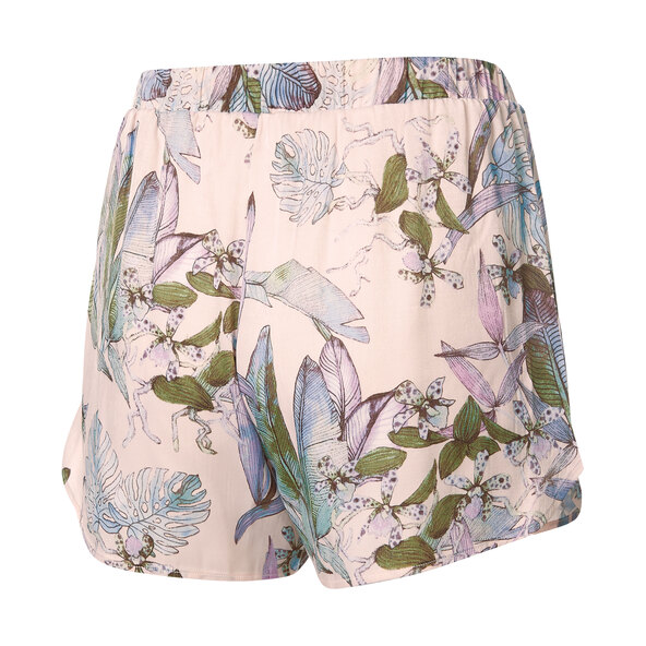 Damen Sommer Shorty Pyjama, AOP, XL