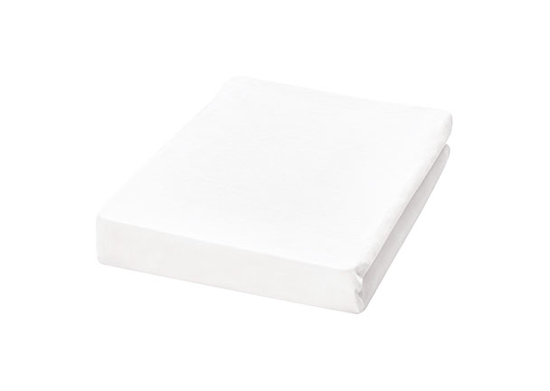 Kinder-Spannbetttuch Jersey NG, weiß