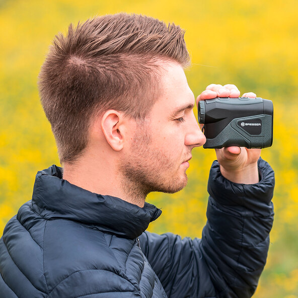Distanziometro Laser Bresser 6x24 - Portata 800m, Display OLED, Misuratore Di Distanza Preciso Per Caccia E Outdoor - Foto 2