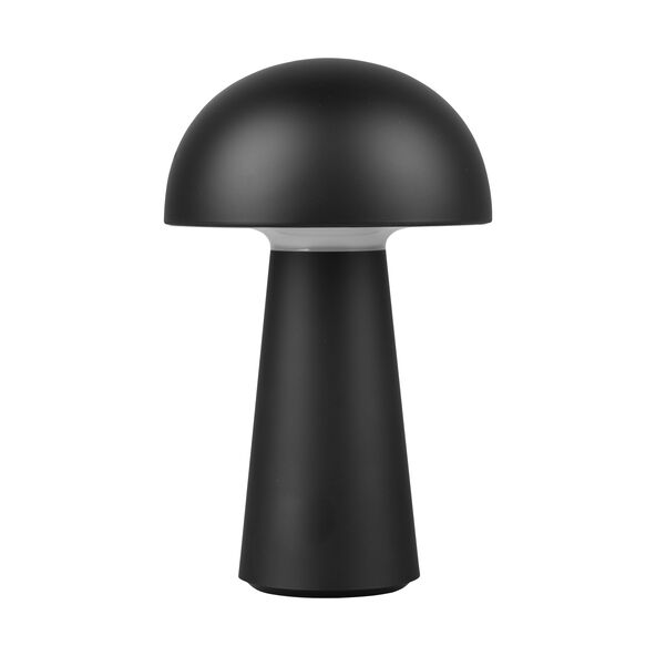 LED-Akku-Tischleuchte Lennon, schwarz