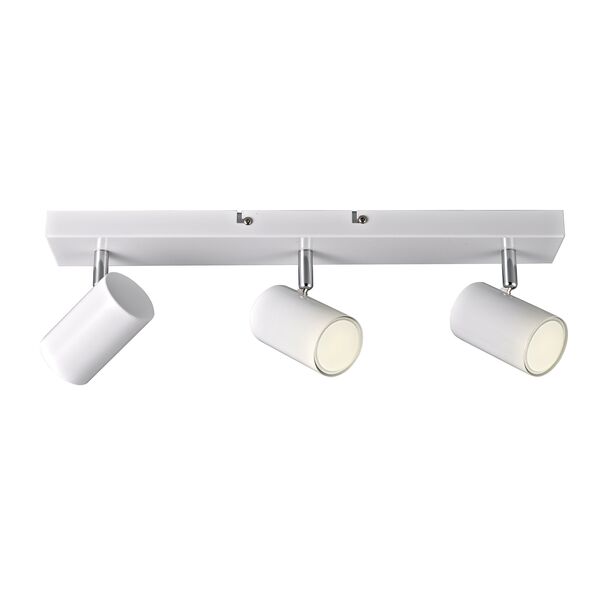 LED-Deckenstrahler 3er Spot, inkl. 3x GU10, weiß